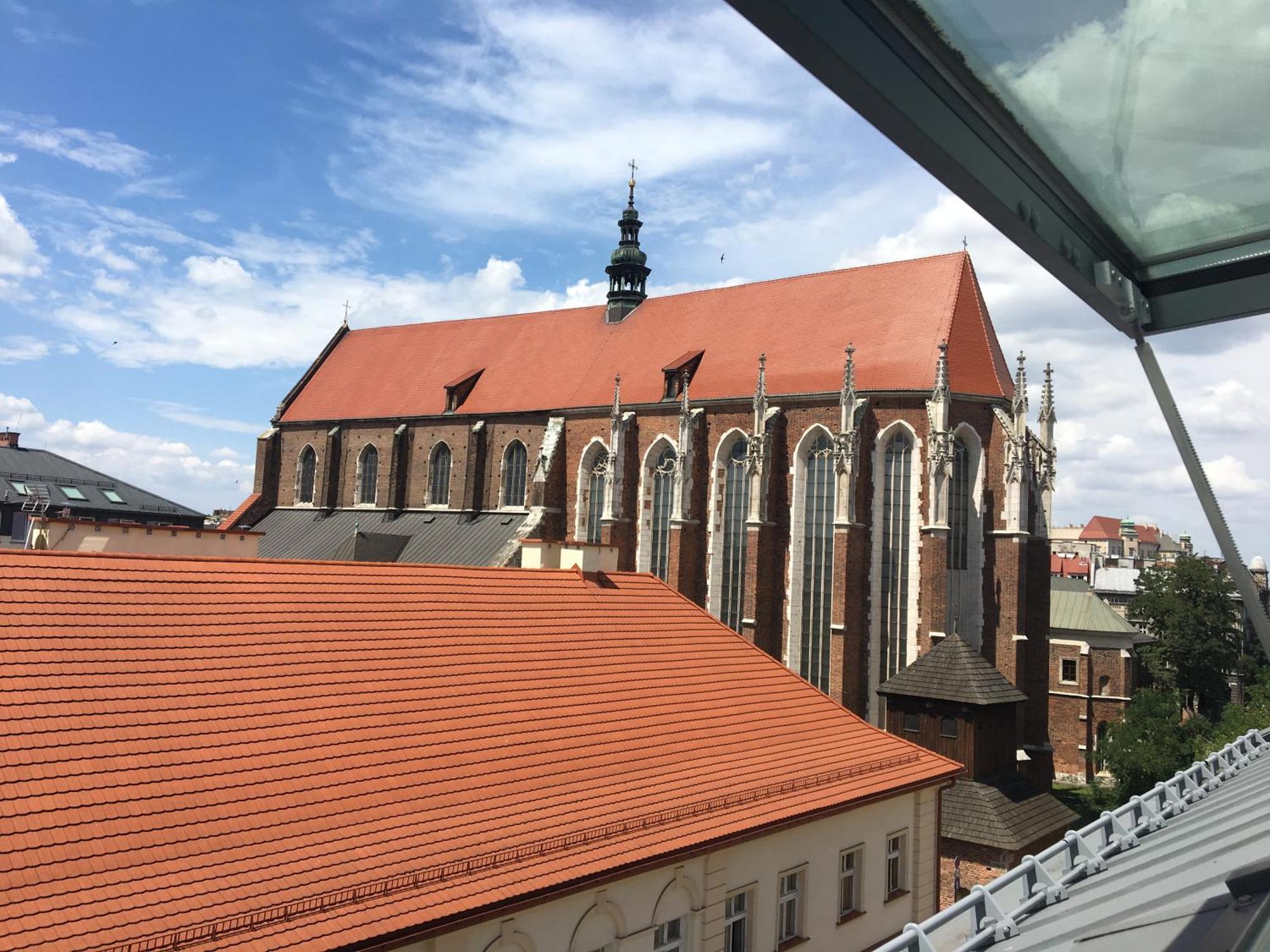 Central Penthouse With Terrace Krakau Exterior foto