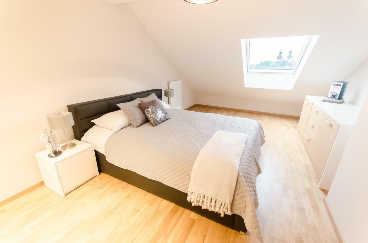 Central Penthouse With Terrace Krakau Exterior foto
